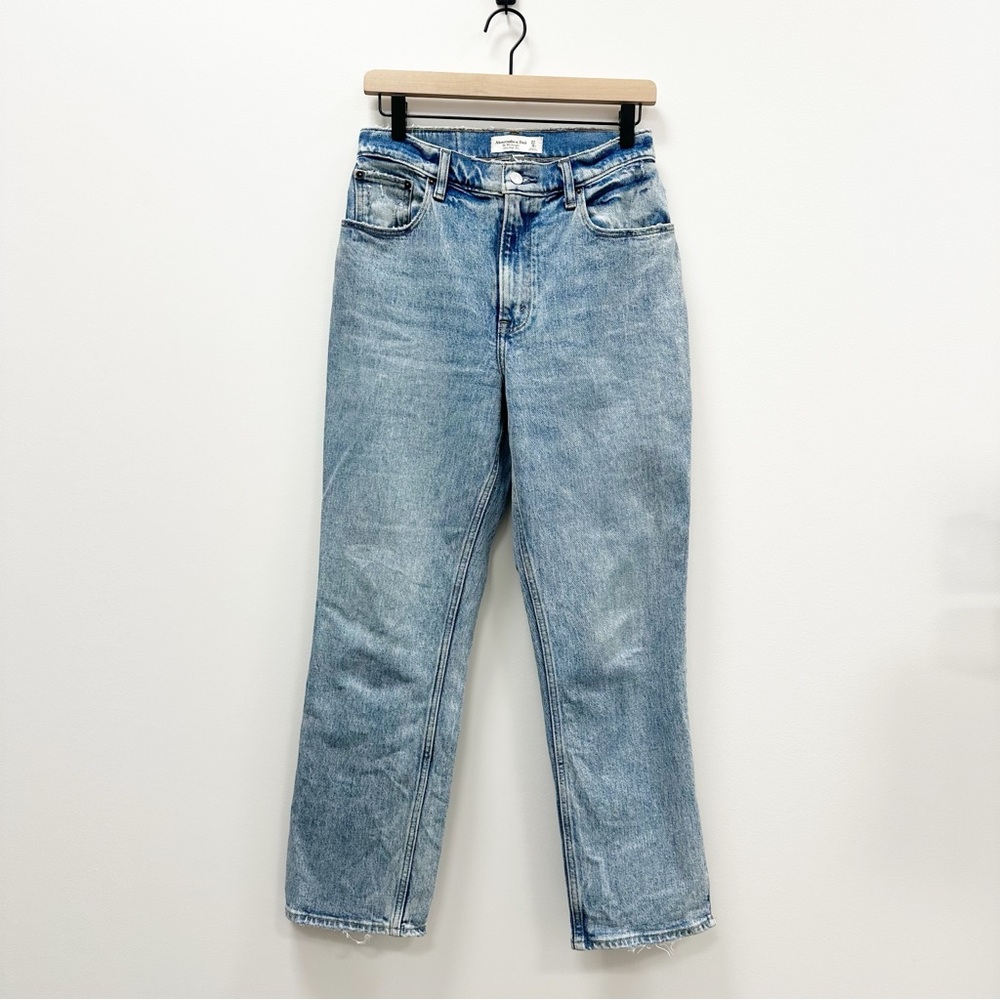 Abercrombie & Fitch The 90s Straight Ultra High Rise Curve Love - 27 XS
